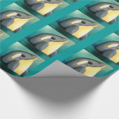 Dinas Delphin-Packpapier Geschenkpapier (Ecke)