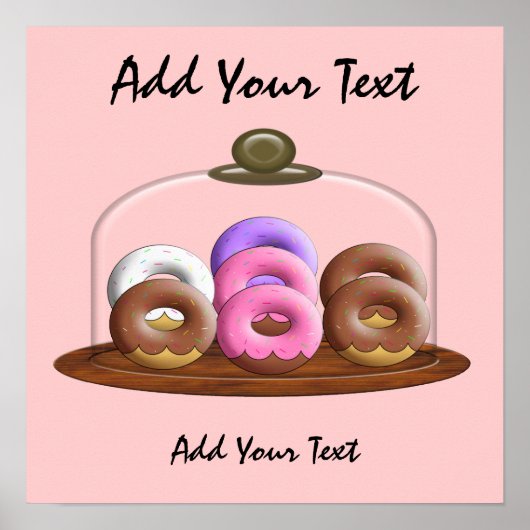 Dina's Doughnut Poster (Vorne)