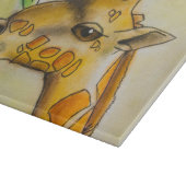 Dinas Giraffen-Schneidebrett Schneidebrett (Ecke)