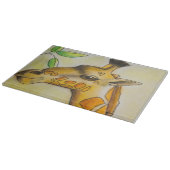 Dinas Giraffen-Schneidebrett Schneidebrett (Ecke)