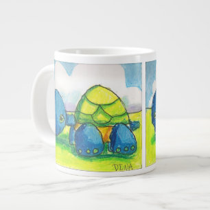 Dinas riesige Tasse Schildkröte-(Geisterbild)