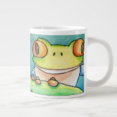 Dina's Tree Frog (Doppelbild) Jumbo-Tasse (Rechts)