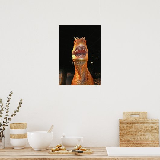 Dinasaur Print Poster (Küche)
