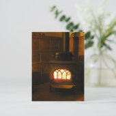 Dinde au feu postkarte (Stehend Vorderseite)