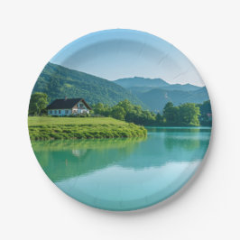 "Dine by the Lake - Nature Inspiriert Pappteller