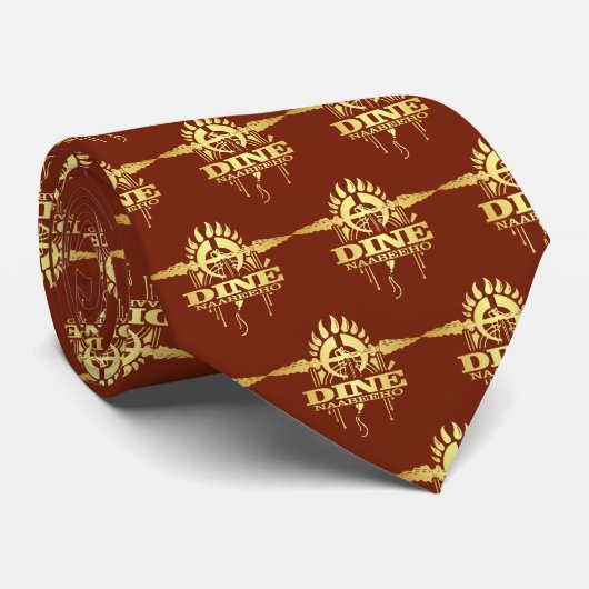 Dine (Navajo) 2 Krawatte (Gerollt)