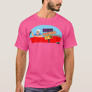 Diner, Autofahrer und Typ T-Shirt