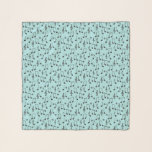 Diner Blue & Aquamarine Musiknote Scarf - Retro S Schal<br><div class="desc">Fügen Sie Ihrem Outfit eine Vintage Drehung hinzu mit diesem Blau- und aquamarinen Musiknote-Schal aus den 50er Jahren! Dieses Retro-Accessoire eignet sich perfekt für SockHop-Party, Rock-Roll-Geburtstage oder 50er-Jahre-Events. Mit seinen kühnen Farben und seinem spielerischen Design vereint es den Geist der Zeit. Tragen Sie ihn als Halsschal, Haaraccessoire oder Krawatte in...</div>