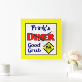 Diner Custom Retro Kitchenwall Uhr (Zuhause)