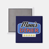 Diner der Mama - Spaß Mama Leben Magnet (Vorderseite/Rückseite)