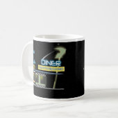 Diner im Stil der Fünfziger Kaffeetasse (Vorderseite Links)