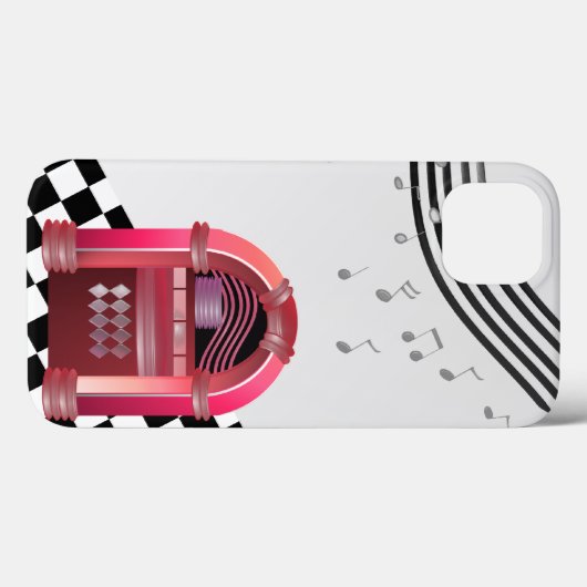 Diner Jukebox Case-Mate iPhone Hülle (Rückseite (Horizontal))