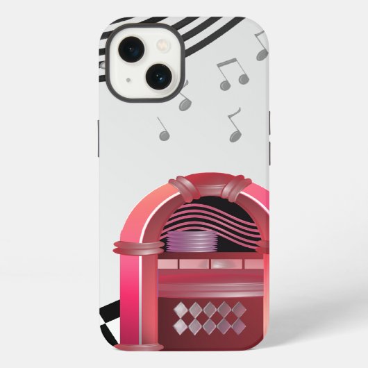 Diner-Jukebox iPhone Hülle (Rückseite)