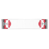 Diner Kitchen Restaurant Küche Grill Koch Baker Kurzer Tischläufer (Horizontal)