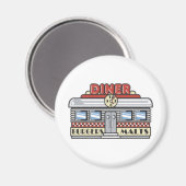 Diner Magnet (Vorderseite/Rückseite)