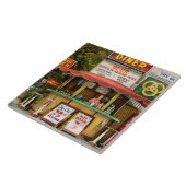 Diner - Probieren Sie unsere 25 Cent Platte 1940 Fliese (Seite)