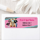 Diner Retro Jukebox Geburtstagsparty Sock Hop (Insitu)