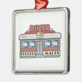 Diner Retro Vintag Art Ornament Aus Metall (Links)