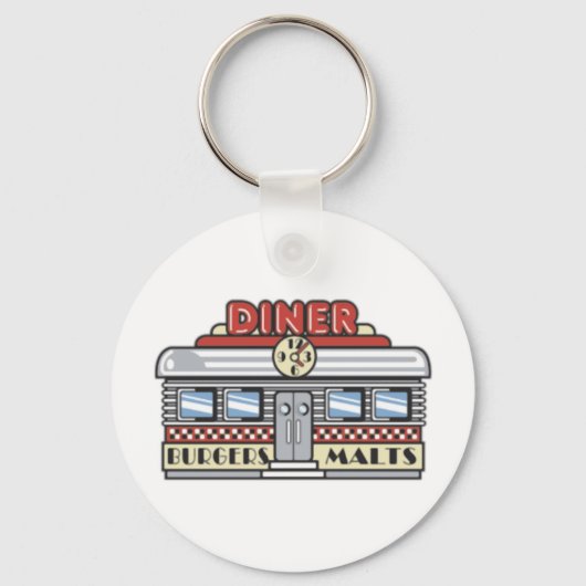 Diner Schlüsselanhänger (Vorderseite)