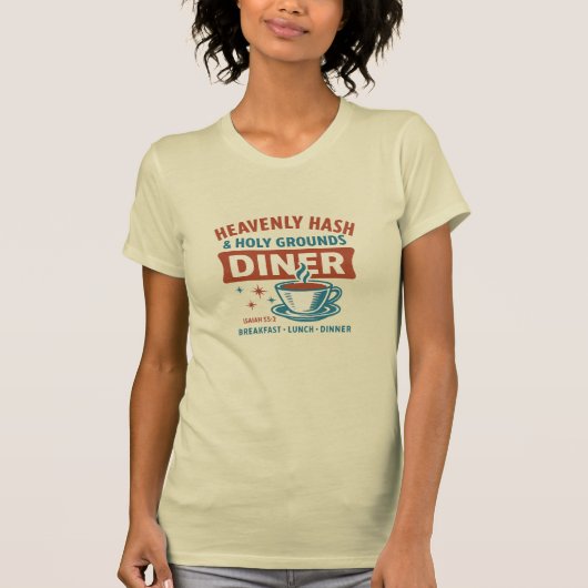 Diner Shirt Himmlisch Hash und Heilige Landschaft (Vorderseite)