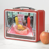 Diner-Tag Metall Brotdose (Beispiel)