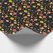 Diners und 🍾 🥂 Drinks - Pickleball Geschenkpapier (Ecke)