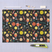 Diners und 🍾 🥂 Drinks - Pickleball  Seidenpapier (Handwerk)