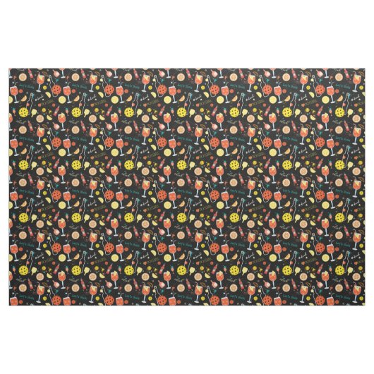 Diners und Getränke - Pickleball Stoff (Fat Quarter (45,7 x 55,9 cm))