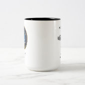 DINFOS Zwei-Tone-KAFFEE-TASSE Zweifarbige Tasse (Mittel)