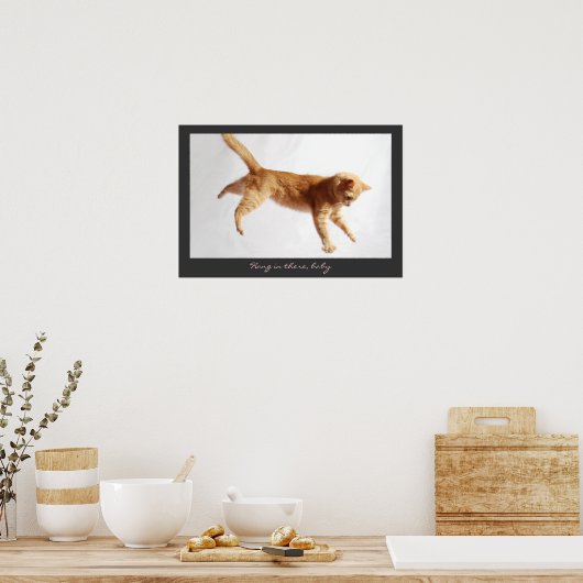 Ding da rein poster (Küche)