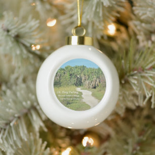 Ding Darling Pathway Ball Ornament