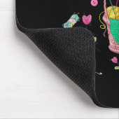 Ding, das ich in meiner Freizeit mache, Häkeln Lus Mousepad (Ecke)