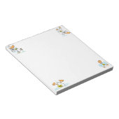 Ding Duck Aviation Cartoon Notepad Notizblock (angewinkelt)