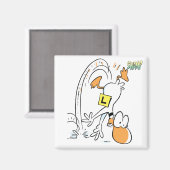 Ding Duck Kühlschrankmagnet (Vorderseite/Rückseite)