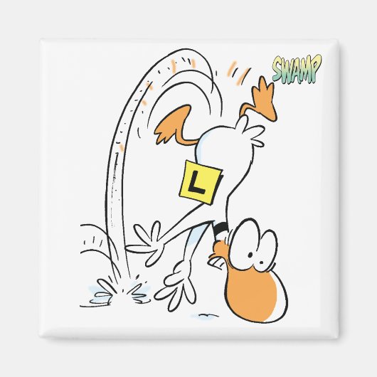 Ding Duck Kühlschrankmagnet (Vorne)