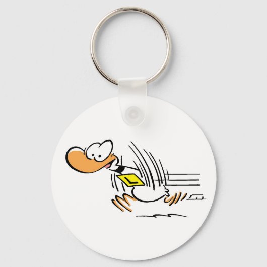 Ding Duck startet Schlüsselanhänger (Vorderseite)