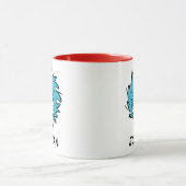 Ding Eins Ding Zwei - Benutzerdefiniertes Ding Tasse (Zentrum)