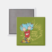Ding Eins Ding Zwei Frohes Things-Gebend! Magnet (Vorderseite/Rückseite)