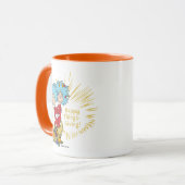 Ding Eins Ding Zwei Frohes Things-Gebend! Tasse (Vorderseite Links)