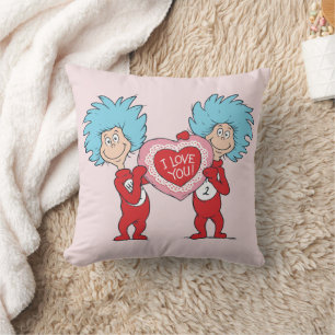 Ding Eins Ding Zwei Ich liebe Dich Kissen