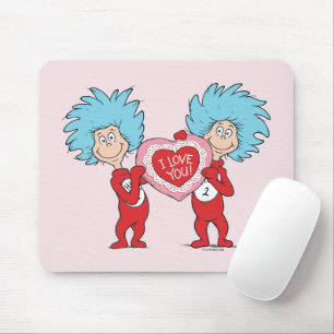 Ding Eins Ding Zwei Ich liebe Dich Mousepad