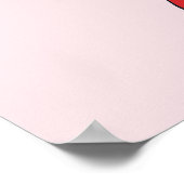 Ding Eins Ding Zwei Ich liebe Dich Poster (Ecke)
