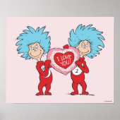 Ding Eins Ding Zwei Ich liebe Dich Poster (Vorne)
