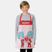 Ding Eins Ding Zwei Ich liebe Dich Schürze (Getragen)