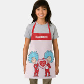 Ding Eins Ding Zwei Ich liebe Dich Schürze (Insitu)