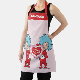 Ding Eins Ding Zwei Ich liebe Dich Schürze