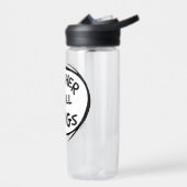 Ding Eins Ding Zwei - Lehrer aller Dinge Trinkflasche (Links)