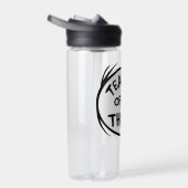 Ding Eins Ding Zwei - Lehrer aller Dinge Trinkflasche (Rechts)