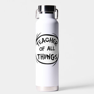Ding Eins Ding Zwei - Lehrer aller Dinge Trinkflasche