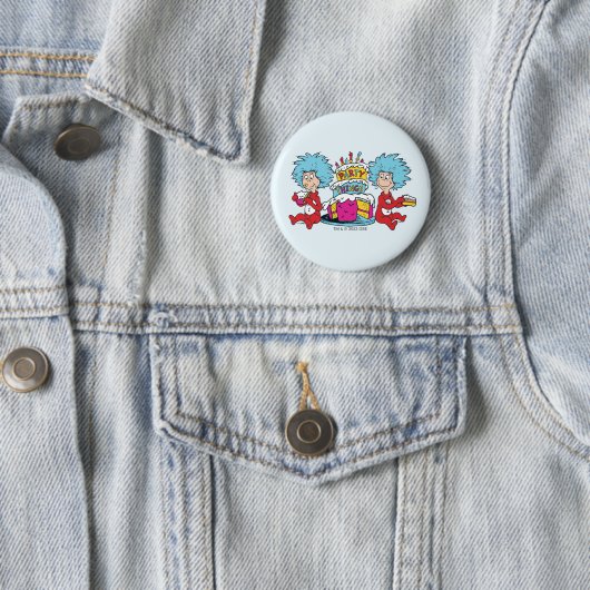 Ding Eins Ding Zwei Party Dinge Button (Beispiel)
